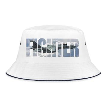 Fighter F-14 Tomcat - Bucket Hat - white/navy - Front