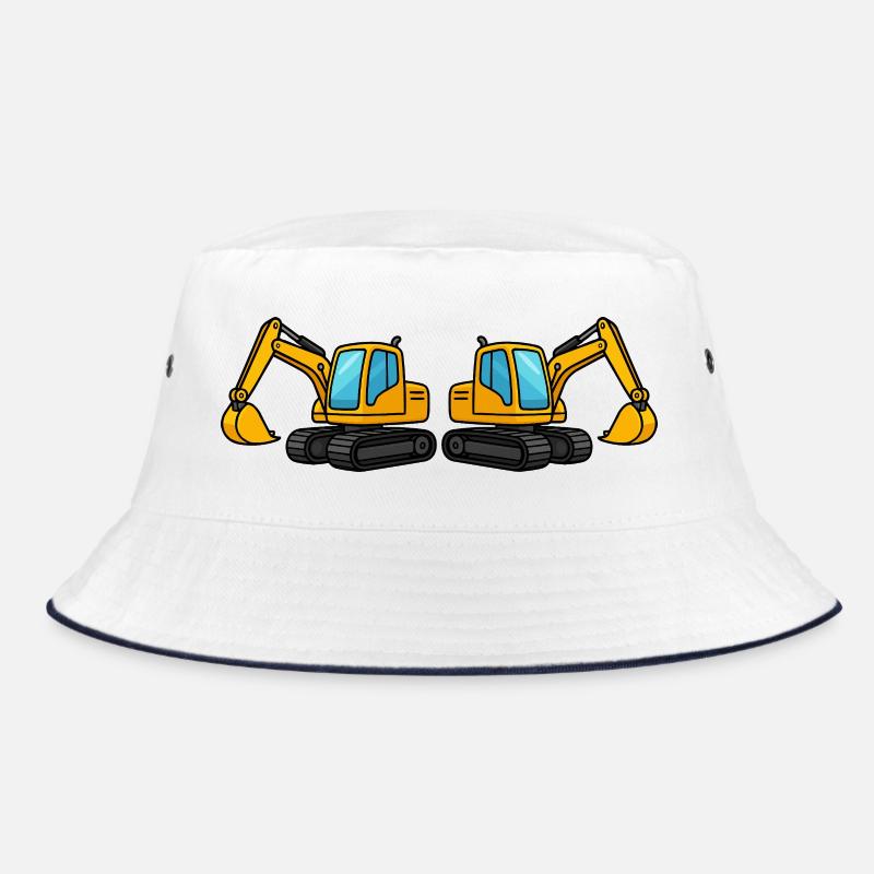 Silhouette de machine de construction double Bob