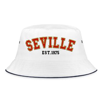 Séville Est.1975 - Bob - blanc/marine - Devant