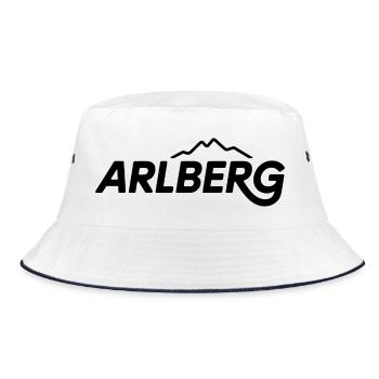Arlberg - Souvenir Design - Bob - blanc/marine - Devant