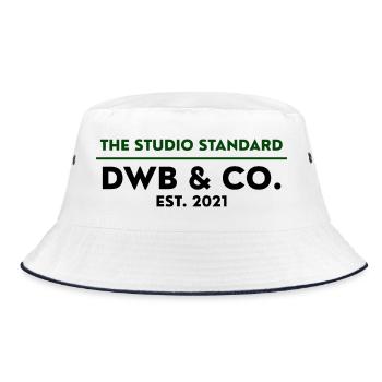 The Studio Standard - Bucket Hat - white/navy - Front