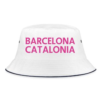 Lyrique Barcelone – Catalogne - Bob - blanc/marine - Devant