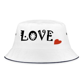 Amour - Bob - blanc/marine - Devant