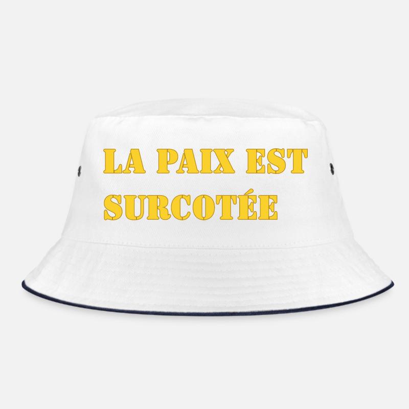 FRIEDEN IST ÜBERTEUERT Bucket Hat