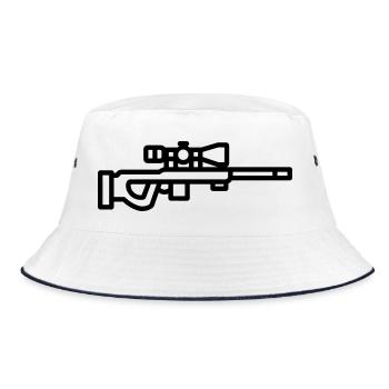 sniper - Bob - blanc/marine - Devant