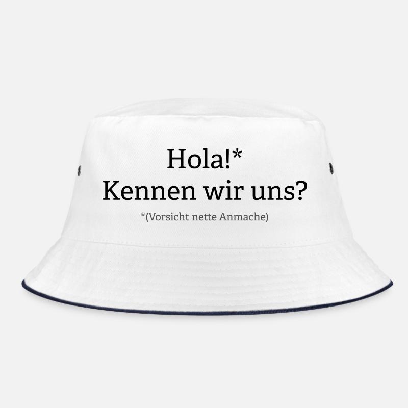 Vorsicht: Nette Anmache im Anflug Bucket Hat