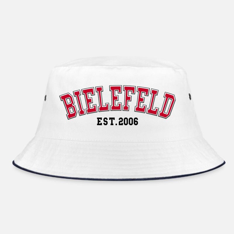Bielefeld Est. 2006 - Bucket Hat - Weiß/Navy