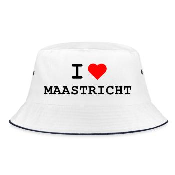 Ich liebe Maastricht - J’aime Maastricht - Bob - blanc/marine - Devant