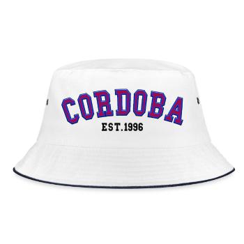 Cordoba Est 1996 - Bucket Hat - white/navy - Front