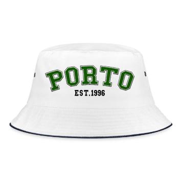 Porto Est. 1996 - Bucket Hat - white/navy - Front