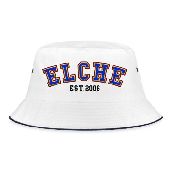 Elche Est. 2006 - Bucket Hat - white/navy - Front