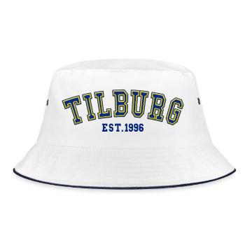 Tilburg Est. 1996 - Bucket Hat - white/navy - Front