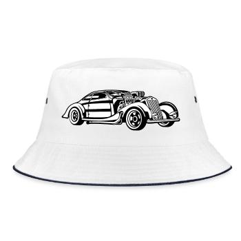 Hot Rod / Roue Rod 05_schwarz blanc - Bob - blanc/marine - Devant