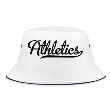 Athletics - Bucket Hat - white/navy - Front