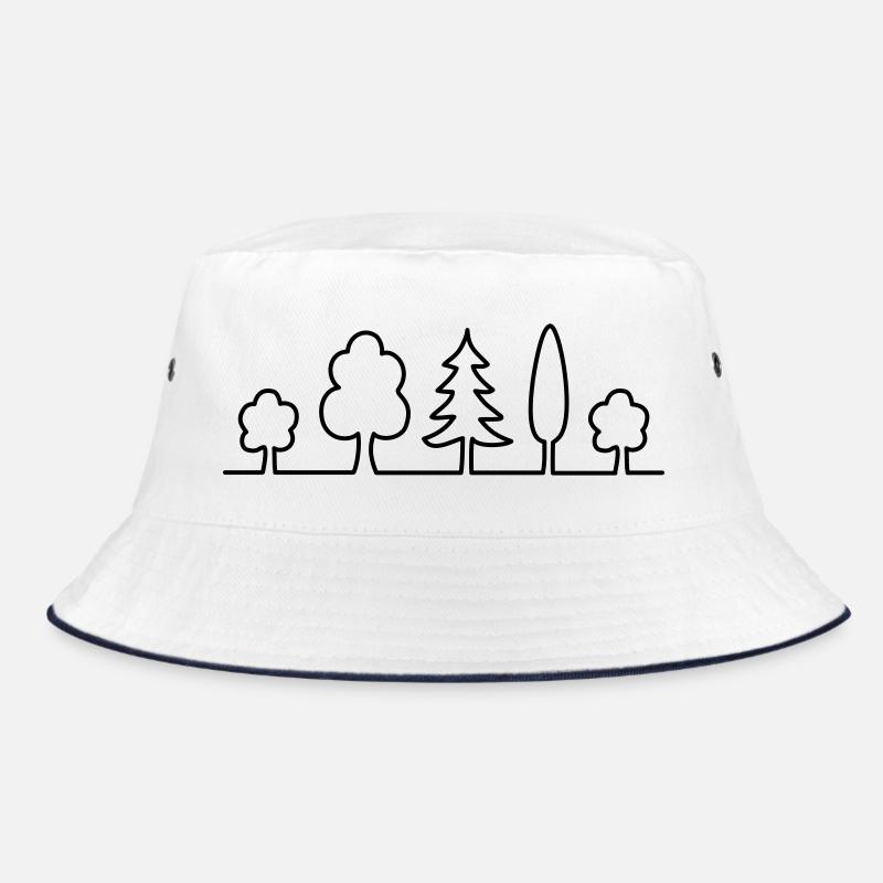 arbre - Bob - blanc/marine