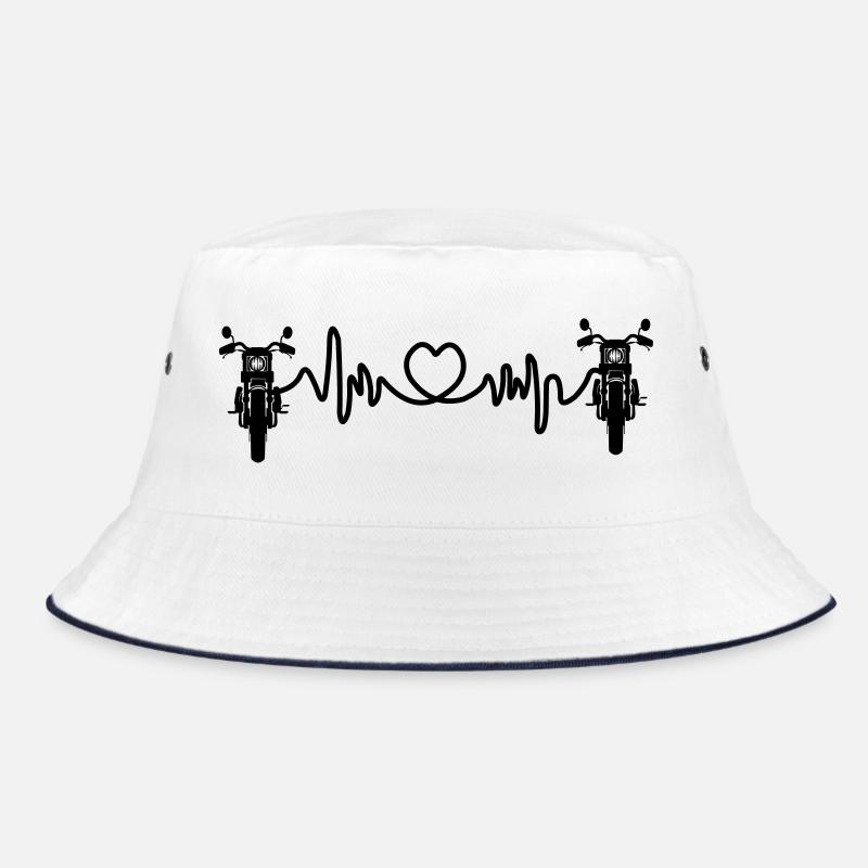 Motorische Frontansicht Cardio-Herzfrequenz 2 Bucket Hat