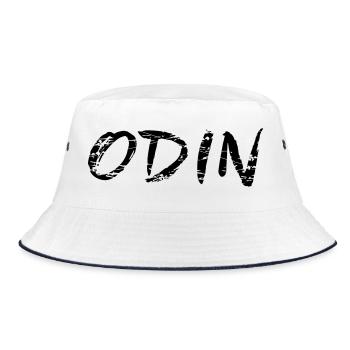 Odin - Bucket Hat - white/navy - Front