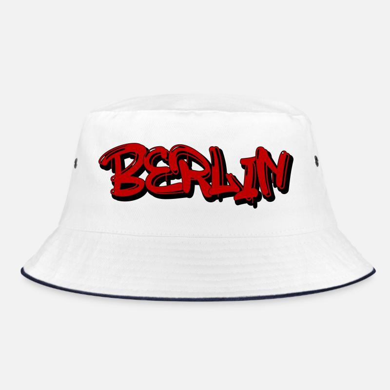 Berlin Graffiti Style Bucket Hat
