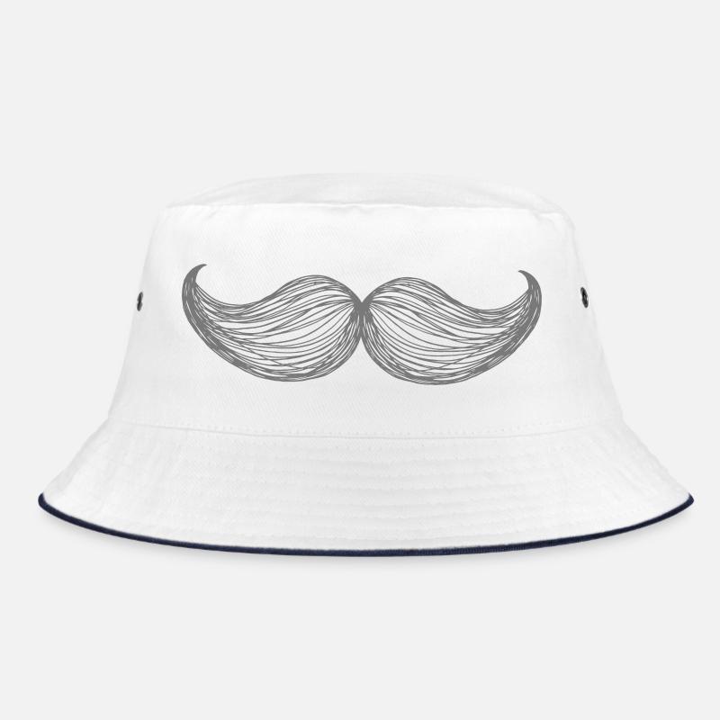Mustache Bucket Hat