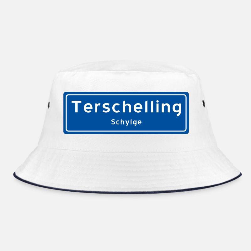 Terschelling Ortsschild Bucket Hat