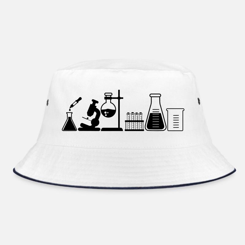Laboratoire avec bocaux, microscope et tubes Bob