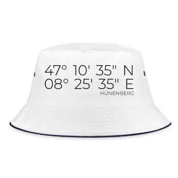 Coordinates Hünenberg - Bucket Hat - white/navy - Front