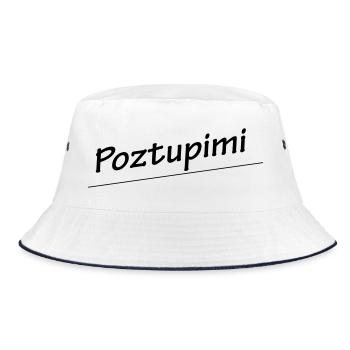 Poztupimi - Bob - blanc/marine - Devant
