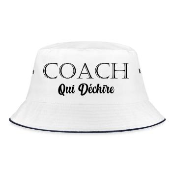 Coach Who - Bucket Hat - white/navy - Front