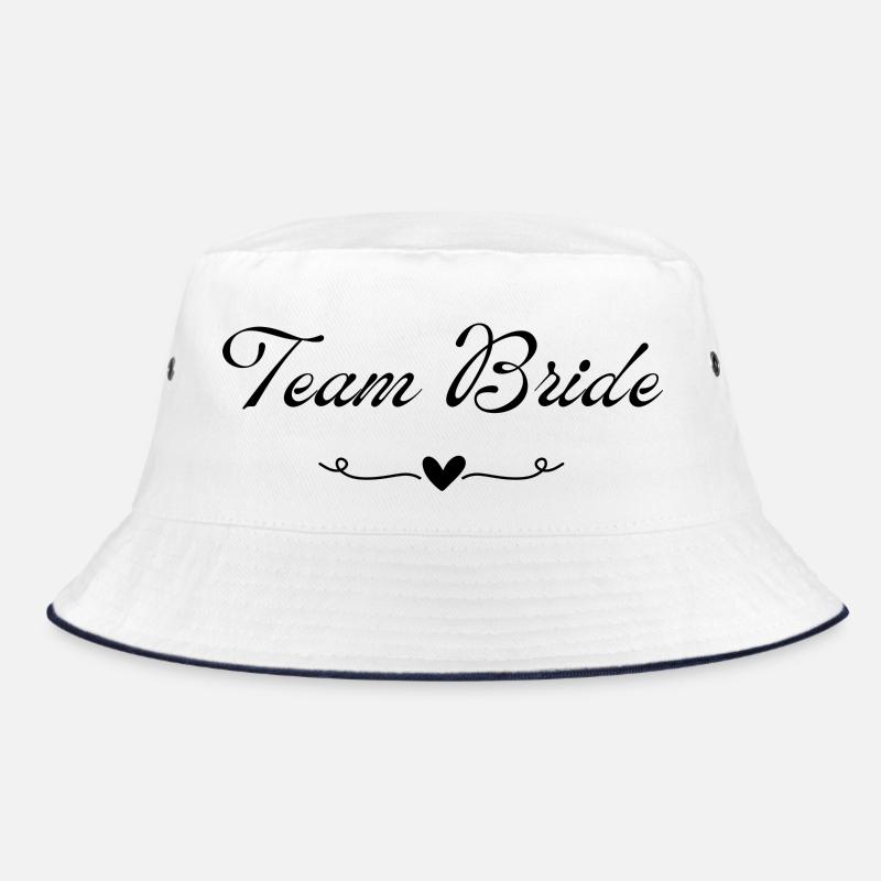 Team bride cœur - Bob - blanc/marine