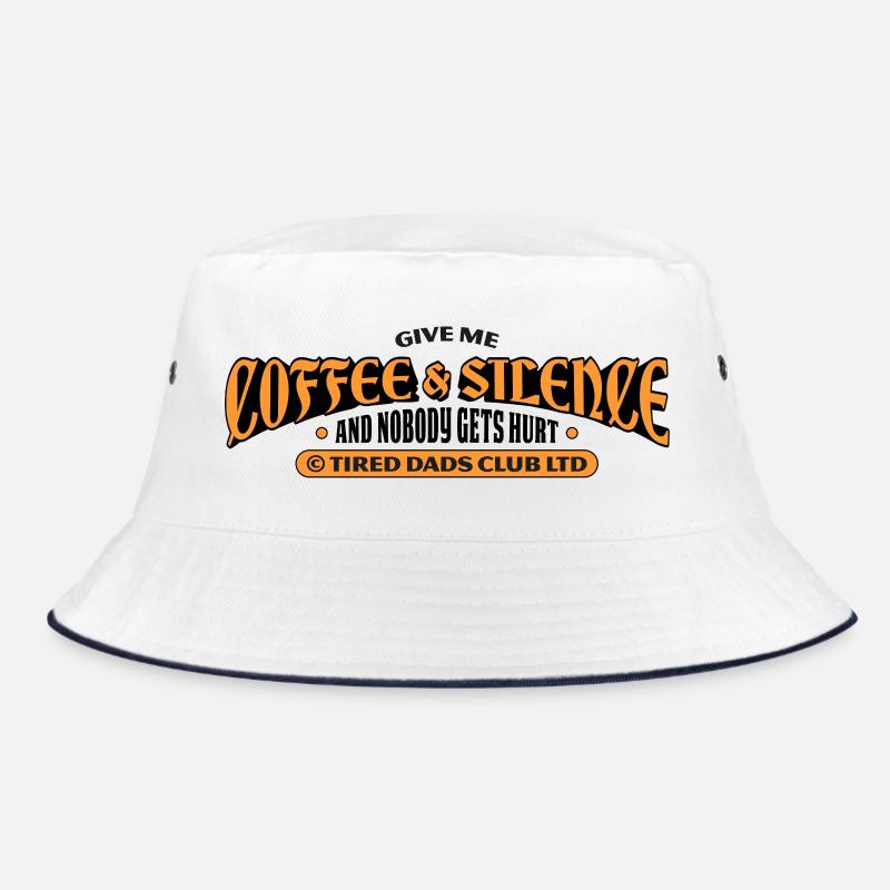 Tired Dads Club – Coffee & Rest Bucket Hat