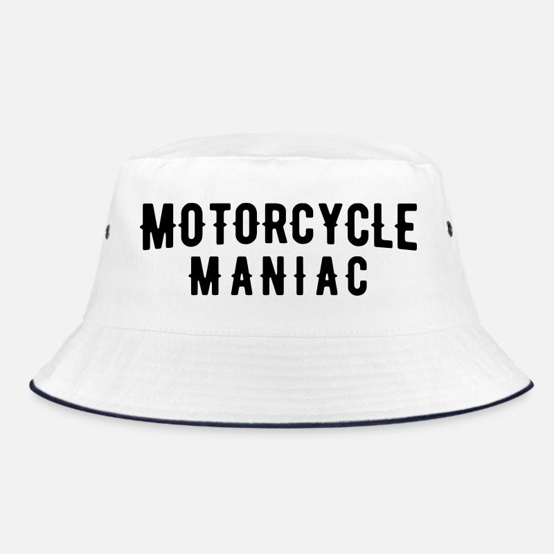 Motorrad-Wahnsinniger Bucket Hat