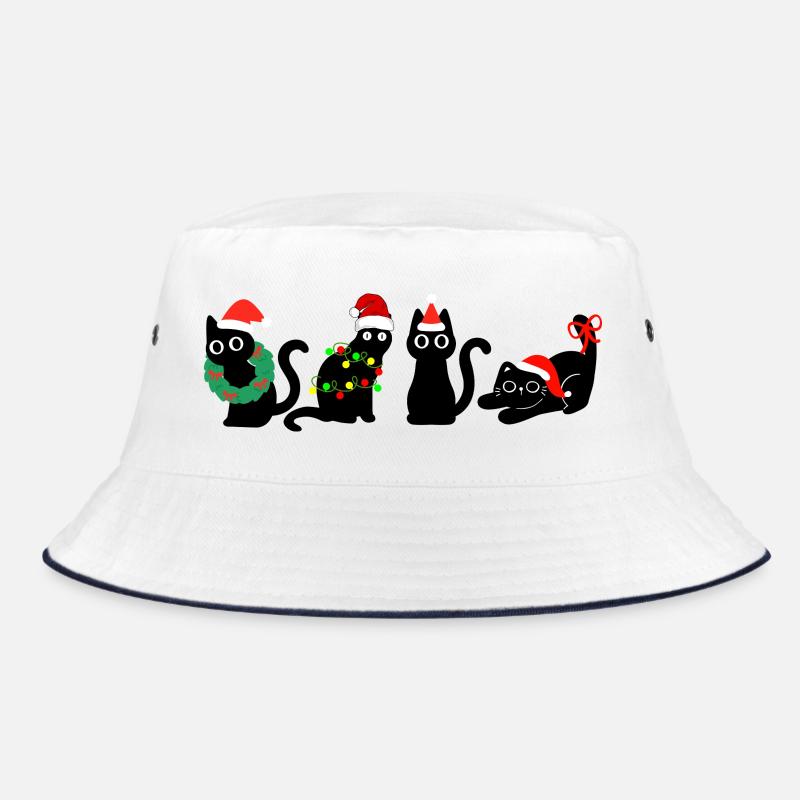 Katze in Weihnachten Bucket Hat
