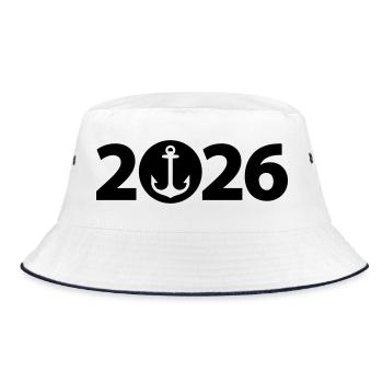 Nautisme 2026, Croisière 2026, Capitaine 2026 - Bob - blanc/marine - Devant