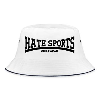 Détester les vêtements de sport - Bob - blanc/marine - Devant