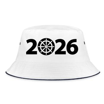 Marin 2026, Nautisme 2026, Capitaine 2026 - Bob - blanc/marine - Devant