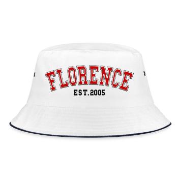 Florence Est. 2005 - Bucket Hat - white/navy - Front