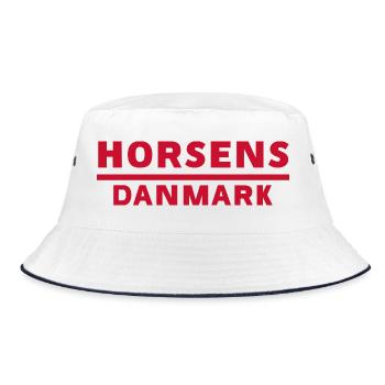 Horsens Danemark Motif de la ville - Bob - blanc/marine - Devant