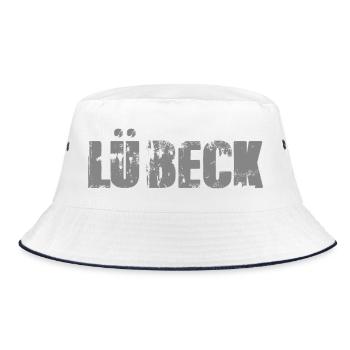 Mot de mot vieilli de Lübeck - Bob - blanc/marine - Devant