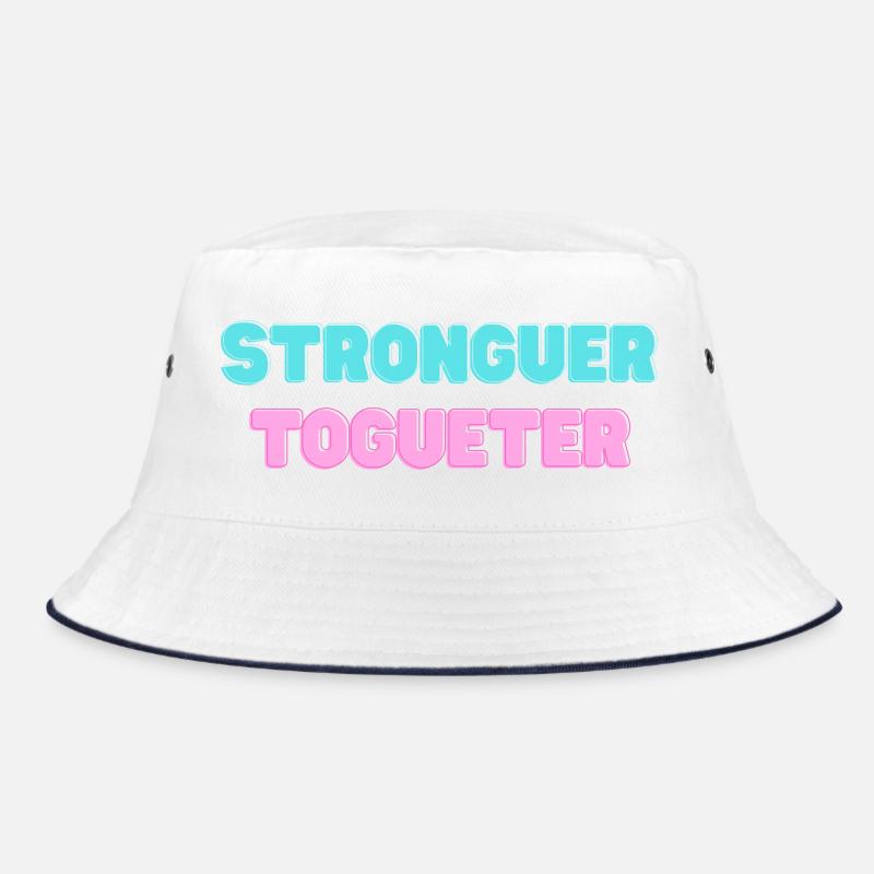 STRONGER_TOGUETER Bucket Hat