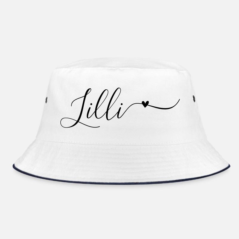 Lilli Surname First Name Decorative Bucket Hat