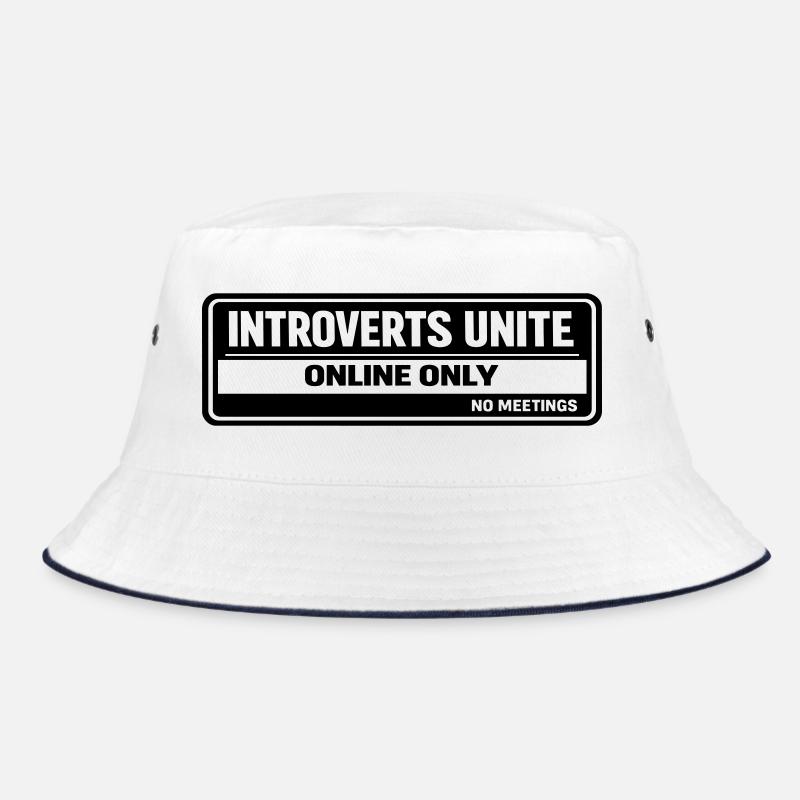 Introvertierte Bucket Hat