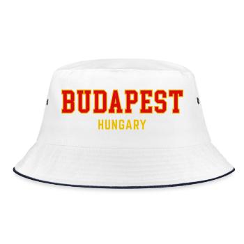 Équipe universitaire de la Fierté de Budapest City - Bob - blanc/marine - Devant