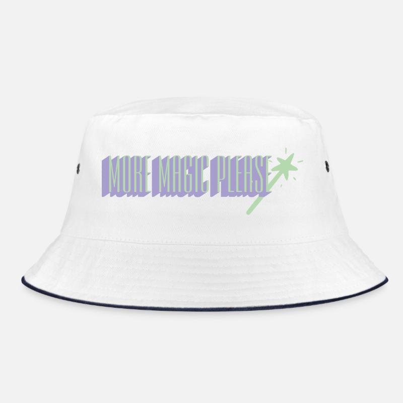 More Magic Please Wand Art Bucket Hat