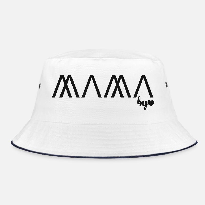 Mama by Heart – Muttertag Mutter Monogramm Bucket Hat
