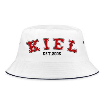 Kiel Est. 2006 - Bucket Hat - white/navy - Front