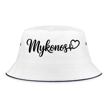 Mykonos Heartbeat Greece - Bob - blanc/marine - Devant