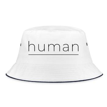 human edel – Déclaration des droits de l’homme - Bob - blanc/marine - Devant