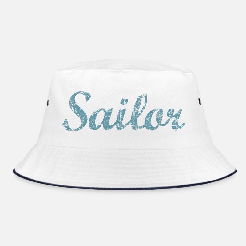 Sailor Sail Sailing Bucket Hat