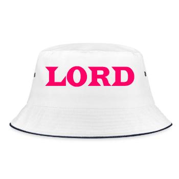 Motif Lord à personnaliser - Bob - blanc/marine - Devant