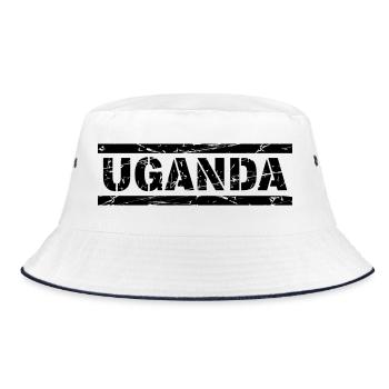 Ouganda - Bob - blanc/marine - Devant